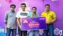 ওয়ালটন ফ্রিজ কিনে লাখ টাকার ক্যাশ ভাউচার পেলেন মুন্সীগঞ্জের সাব্বির