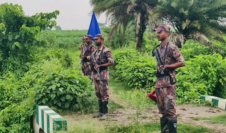 মেহেরপুর সীমান্তে পুশইনের চেষ্টা, বিজিবির বাধায় ব্যর্থ বিএসএফ