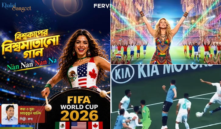 বাংলা গানে বিশ্বকাপের রঙিন সুর
