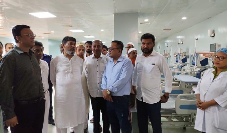 দীর্ঘ প্রতীক্ষার পর মাদারীপুর জেলা হাসপাতালে আইসিইউ সেবা চালু