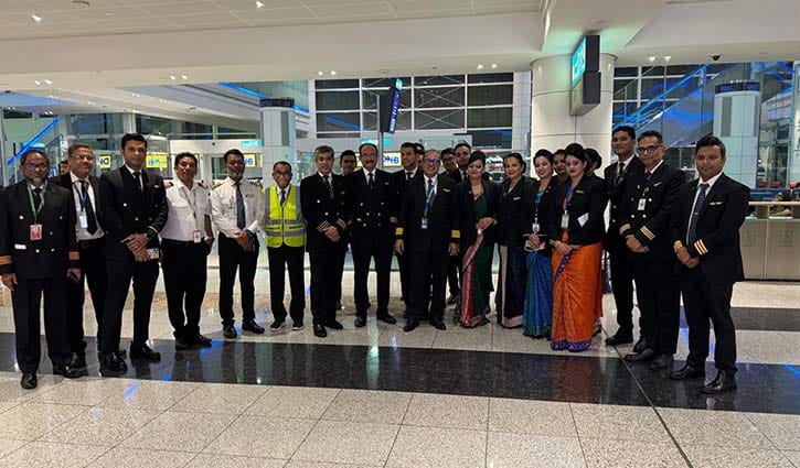 দুবাইয়ে আটকে পড়া বিমানের ২৭ জন ক্রুকে ফিরিয়ে আনল ইউএস-বাংলা