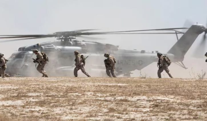 ইরানে কয়েক সপ্তাহব্যাপী স্থল অভিযান চালোনোর প্রস্তুতি নিচ্ছে যুক্তরাষ্ট্র