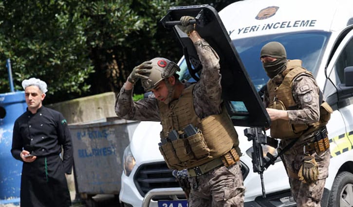 ইস্তাম্বুলে ইসরায়েলি দূতাবাস ভবনের বাইরে বন্দুকযুদ্ধ