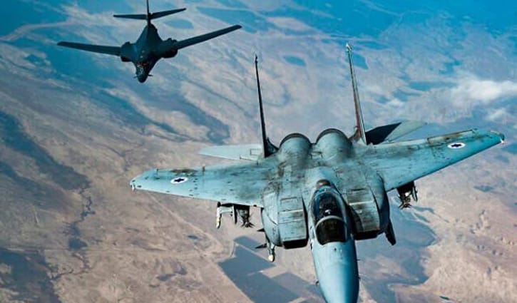 ইরানে হামলায় বি-১ বোমারু বিমান ব্যবহার করেছে যুক্তরাষ্ট্র