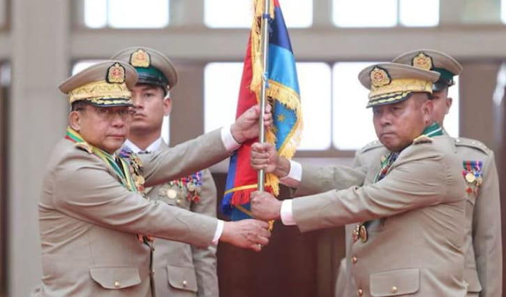 সাবেক গোয়েন্দা প্রধান হলেন মিয়ানমারের নতুন সেনাপ্রধান