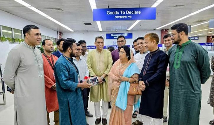 শাহজালাল বিমানবন্দরে যাত্রীসেবা আরো উন্নত করার তাগিদ