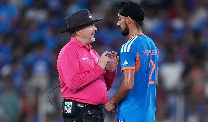 ফাইনালের ঘটনায় অর্শদীপকে শাস্তি দিল আইসিসি