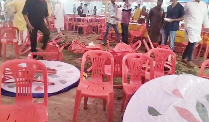 ব্যানারে নাম না থাকায় বিএনপির ২ পক্ষের সংঘর্ষ, ইফতার মাহফিল পণ্ড