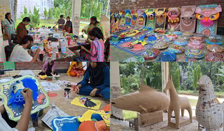 চবির চারুকলায় বর্ষবরণের রঙিন প্রস্তুতি