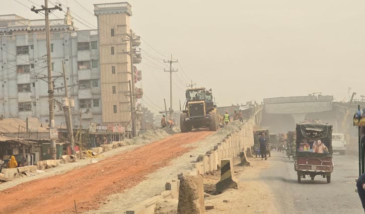 ঈদ যাত্রায় ভোগান্তির কারণ হতে পারে ঢাকা-আশুলিয়া এলিভেটেড এক্সপ্রেসওয়ে
