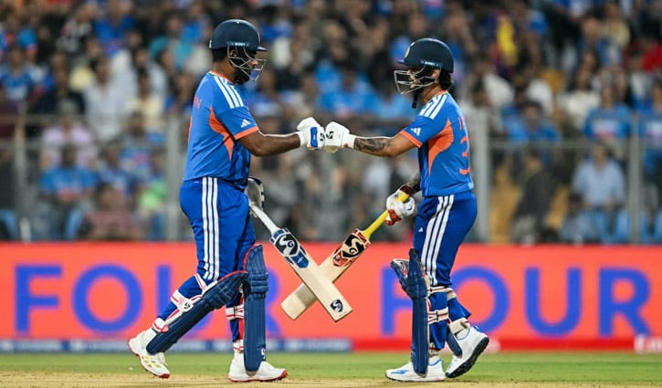 ১৫ ওভারে ১৭৭ রান তুলল ভারত