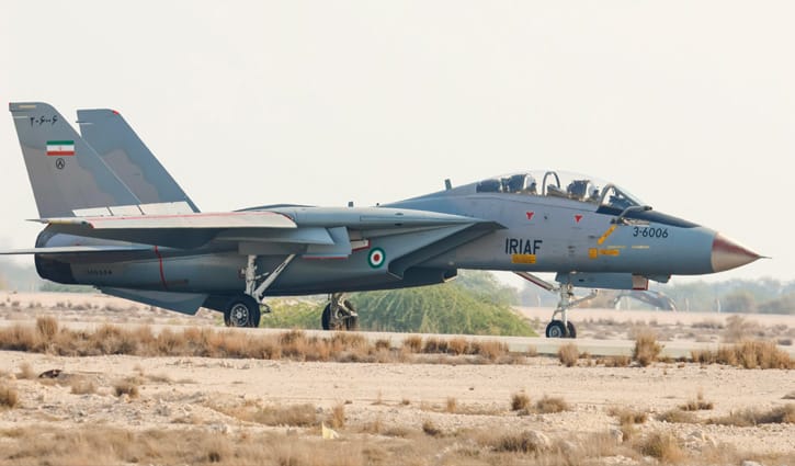 ইরানের এফ-১৪ যুদ্ধবিমান ধ্বংসের দাবি ইসরায়েলের
