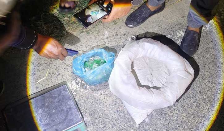 রাজশাহীতে ৮ কেজির গান পাউডার উদ্ধার