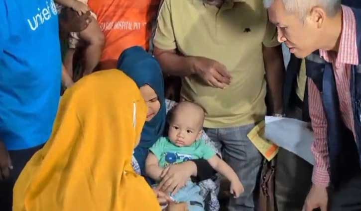 কক্সবাজারে হাম-রুবেলা প্রতিরোধে টিকাদান শুরু