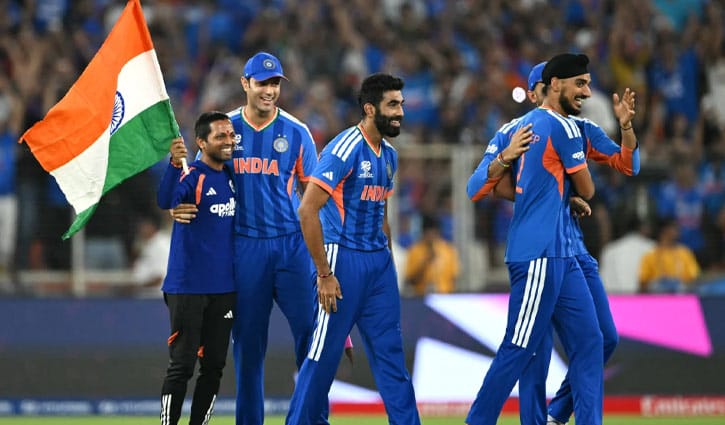 নিউ জিল্যান্ডকে ৯৬ রানে হারিয়ে ভারত চ্যাম্পিয়ন