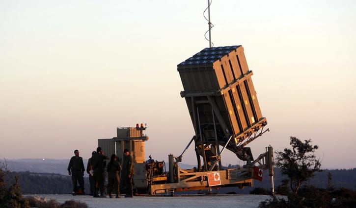 ইসরায়েলের ক্ষেপণাস্ত্র প্রতিরোধক মজুদে টান