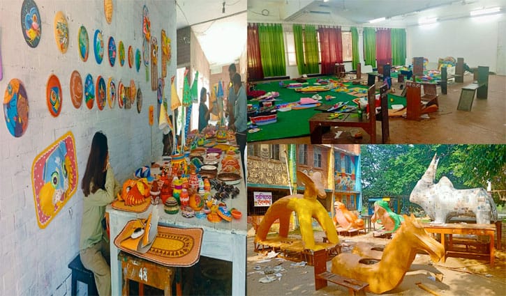 নববর্ষ বরণে প্রস্তুত জাহাঙ্গীরনগর বিশ্ববিদ্যালয়