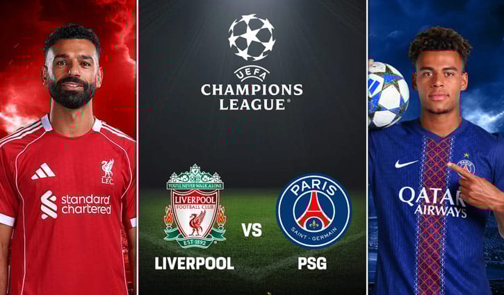 লিভারপুলের সামনে কঠিন চ্যালেঞ্জ, আত্মবিশ্বাসে টইটম্বুর পিএসজি