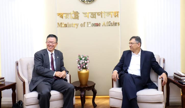 পুলিশ পুনর্গঠনে জাপানের সহযোগিতা চেয়েছেন স্বরাষ্ট্রমন্ত্রী