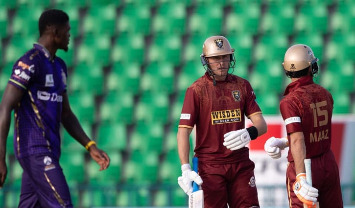 দুই তরুণের দাপটে জাগল গ্ল্যাডিয়েটর্স, ব্যাটিং ঝড়ে এলো প্রথম জয়