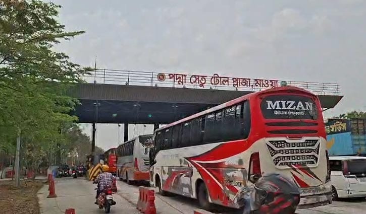 ভোগান্তি নেই এক্সপ্রেসওয়েতে, পদ্মা সেতুতে টোল আদায় ৬ কোটি টাকা