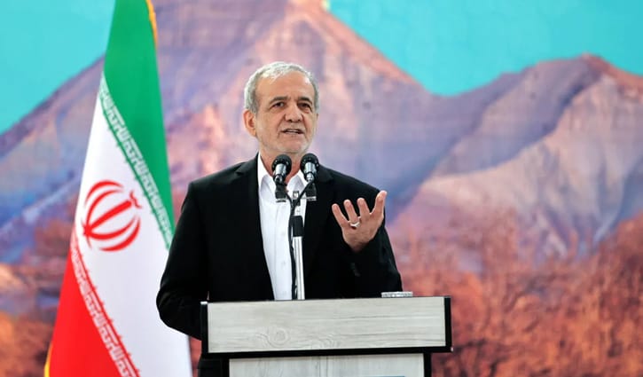 ‘ইরানের জন্য উৎসর্গ হতে তৈরি আমরা’, ট্রাম্পকে কড়া জবাব পেজেশকিয়ানের