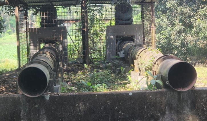 নড়াইলে কোটি টাকার পাম্প বন্ধ, সেচ বঞ্চিত ১০৩৭ হেক্টর জমি