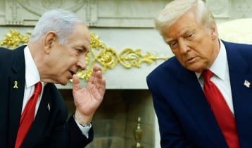 নেতানিয়াহুর সঙ্গে ট্রাম্পের উত্তেজনাপূর্ণ ফোনালাপ