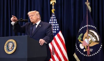 কয়েক ঘণ্টার মধ্যে ইরান নিয়ে ট্রাম্পের পরস্পরবিরোধী মন্তব্য