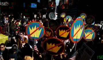 ইরান যুদ্ধের প্রতিবাদে যুক্তরাষ্ট্রজুড়ে শনিবার ৩ হাজার বিক্ষোভ