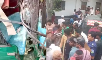 ময়মনসিংহে অটোরিকশা-লরির সংঘর্ষে কলেজ শিক্ষকসহ নিহত ২