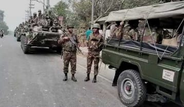 জঙ্গল সলিমপুরে যৌথ অভিযান অব্যাহত, গ্রেপ্তার ২০