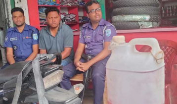 পঞ্চগড়ে খোলাবাজারে পেট্রোল বিক্রি, ব্যবসায়ীর ৭ দিন কারাদণ্ড