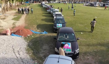 জ্বালানি সংকটের মধ্যে অর্ধশত গাড়ি নিয়ে ছাত্রদল নেতার শোডাউন