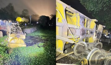 ট্রেন দুর্ঘটনা: শ্রীমঙ্গলে আটকা কালনী, সিলেটে পাহাড়িকা
