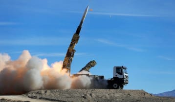 ইসরায়েলের মধ্যাঞ্চলে ইরানি ক্ষেপণাস্ত্রের আঘাত