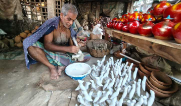 খুলনায় বিলীনের পথে মৃৎশিল্প 