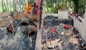 কুড়িগ্রামে অগ্নিকাণ্ডে আগুনে পুড়ল বসতবাড়ি-গরু, ক্ষতি ১৫ লাখ