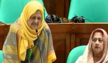 সংসদে স্বামীর খোঁজ চাইলেন লুনা