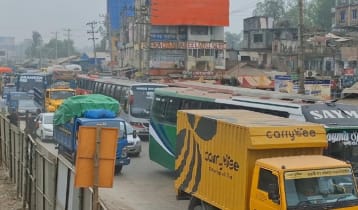 ঢাকা-টাঙ্গাইল-যমুনা সেতু মহাসড়কে বাড়ছে যানবাহনের চাপ 