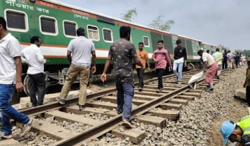 বগুড়ায় ২২ ঘণ্টা পর ট্রেন চলাচল স্বাভাবিক 