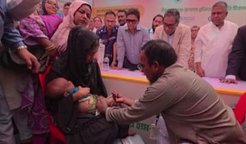 হামের বিশেষ টিকাদান কর্মসূচি শুরু