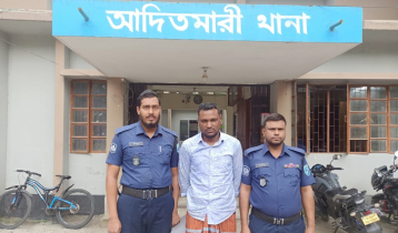 লালমনিরহাটে ২১ মামলার পলাতক আসামি গ্রেপ্তার