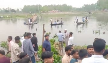 ভাসমান সেতু ভেঙে ব্রহ্মপুত্র নদে, নিখোঁজ ৪ শিশুর মরদেহ উদ্ধার