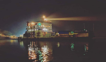 পাটুরিয়া-দৌলতদিয়া নৌরুটে ফেরি চলাচল শুরু