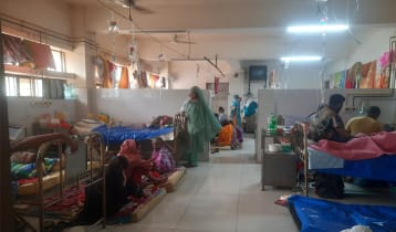 হাম রোগী বাড়ছে, ১০০ শয্যা হাসপাতালে দেড়শ ভর্তি