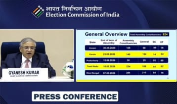 পশ্চিমবঙ্গসহ ভারতের পাঁচ বিধানসভা নির্বাচনের তফসিল ঘোষণা