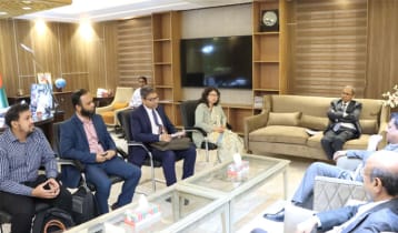 গৃহায়ন ও গণপূর্ত মন্ত্রীর সঙ্গে রিহ্যাব প্রতিনিধিদলের সাক্ষাৎ