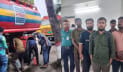 ট্যাংকলরি থেকে তেল চুরির সময় আটক ৫, জরিমানা 