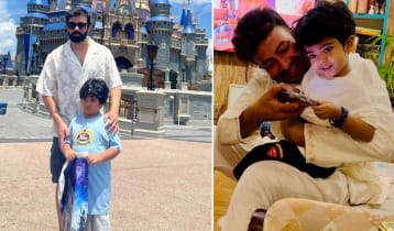 ছোট ছেলের জন্মদিনে কী বার্তা দিলেন শাকিব?